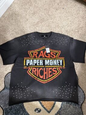 Paper Money Short Sleeve Shirt “ Rage Riches”